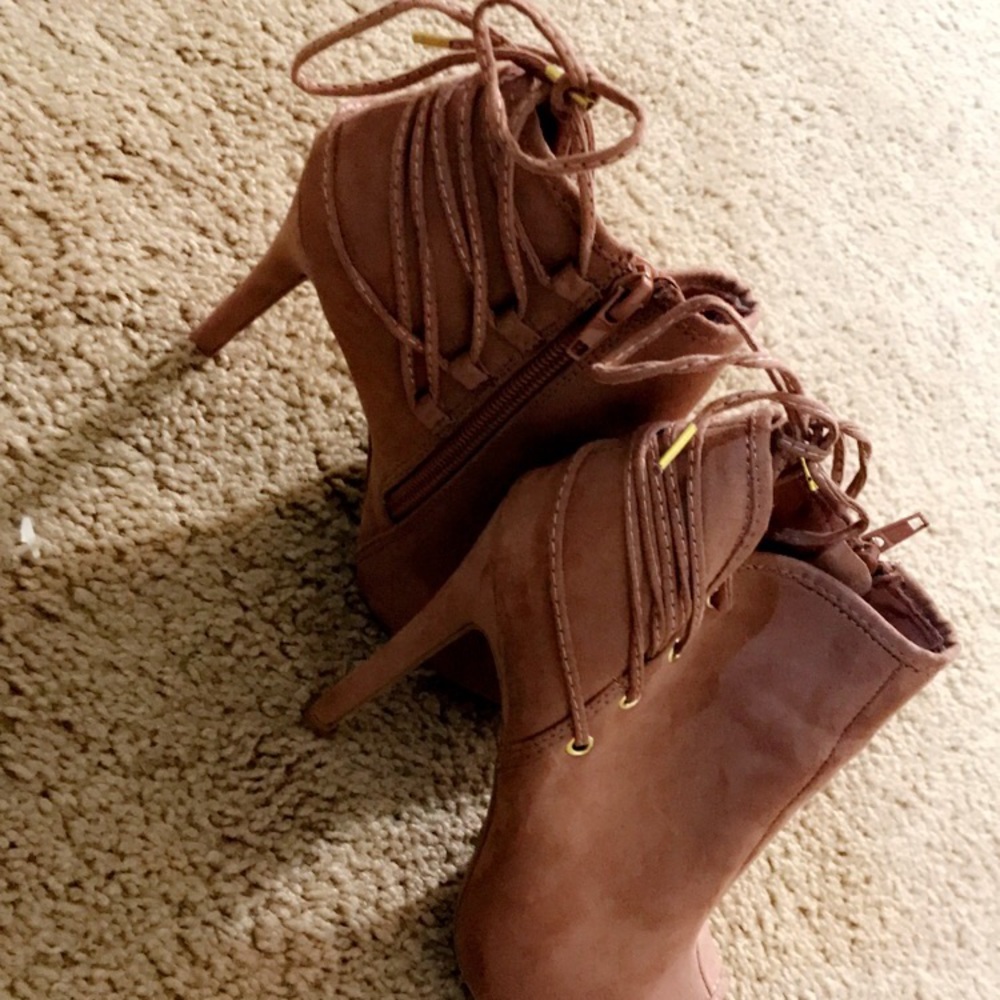 Charlotte Russe open toe heels